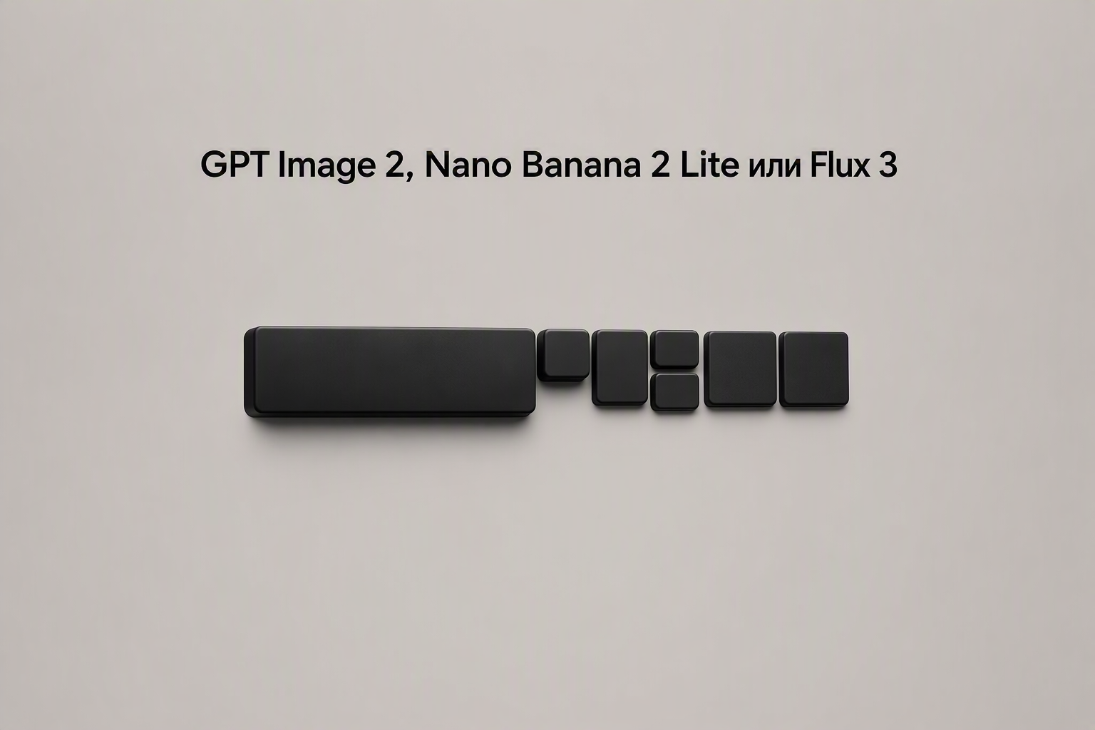 Сравнение GPT Image 2, Nano Banana 2 Lite и Flux 3